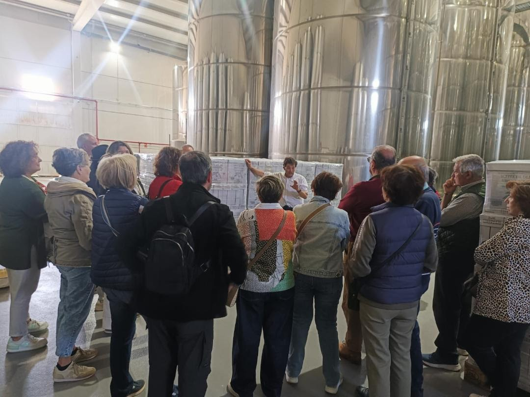 Visita del alumnado a las instalaciones de Montes Norte