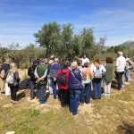 Alumnado en las lagunas volcánicas de las Navas de Malagón